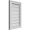 Ekena Millwork Vertical Surface Mount PVC Gable Vent: Functional, w/ 2"W x 1-1/2"P Brickmould Frame, 14"W x 22"H GVPVE14X2202SF - alternate 2